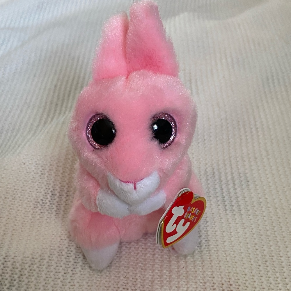 Ty basket beanie bunny